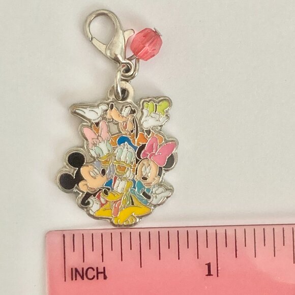 Vintage Disney Fabulous Fab 5 Charm Mickey Minnie Goofy Pluto Donald Daisy Duck - Picture 6 of 7